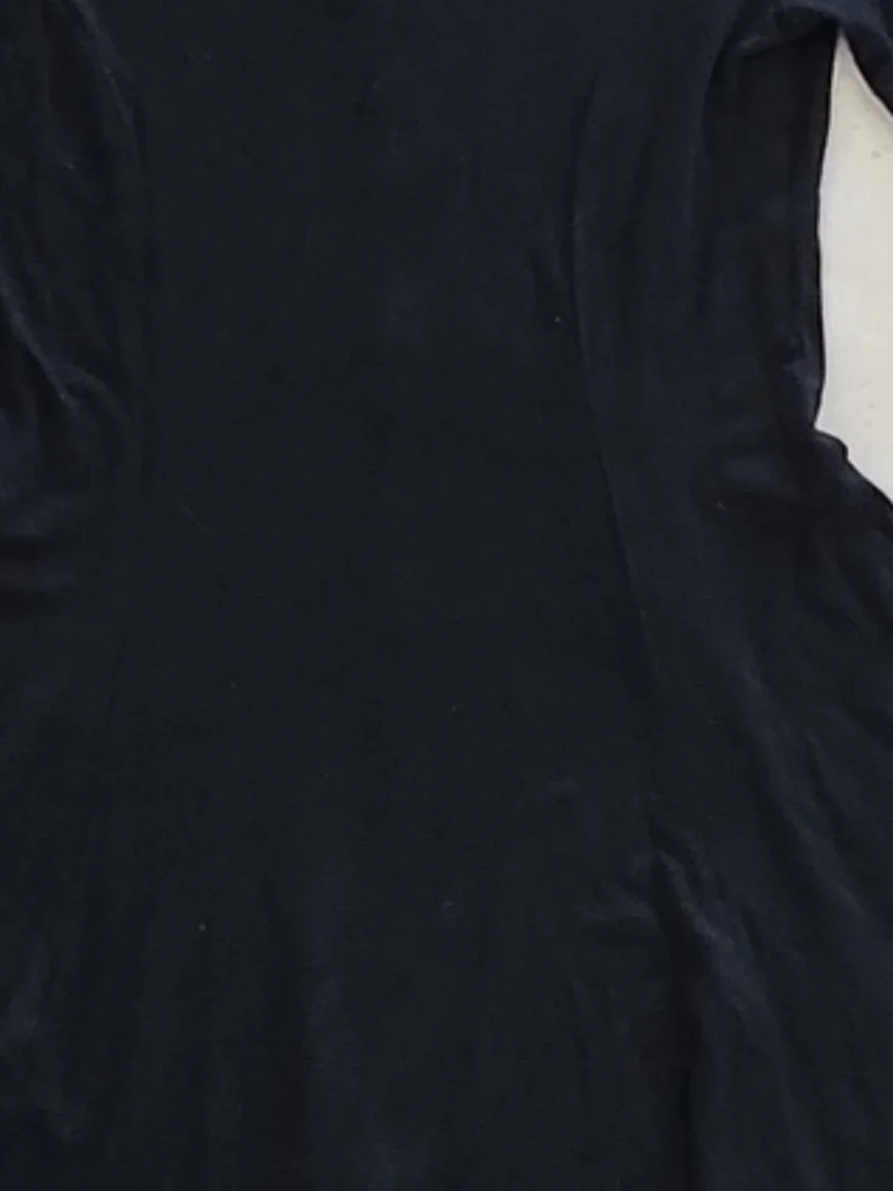 Longsleeved Soft Black Mini Dress. SIZE Small